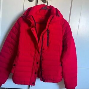Red Puffer Jacket